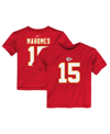 Nike Toddler Boys And Girls  Patrick Mahomes Red Kansas City Chiefs Player Name And Number T-shirt In Red