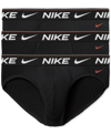 Nike Dri-fit Essential Micro Briefs 3-pack In Black