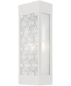 Livex Berkeley 2 Light Outdoor Ada Sconce In Brushed Nickel