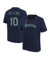 Nike Big Boys  Jarred Kelenic Navy Seattle Mariners Player Name And Number T-shirt In Navy