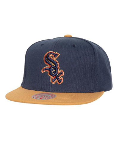 Mitchell & Ness Men's  Navy Chicago White Sox Work It Snapback Hat