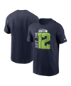 Nike College Navy Seattle Seahawks Local Essential T-shirt In Navy