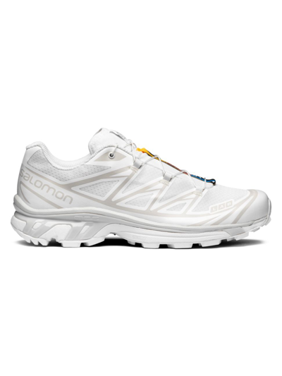 Salomon Men's Xt-6 Trail Running Sneakers In White