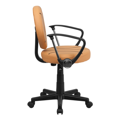 Flash Furniture Basketball Swivel Task Chair With Arms In Orange