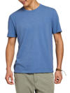 Faherty Men's Cotton Crewneck T-shirt In Blue Horizon