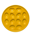 Fiesta Egg Plate In Daffodil