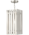 LIVEX GREENWICK 1 LIGHT OUTDOOR PENDANT LANTERN