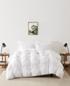 Truly Soft Cloud Puffer 3 Piece Comforter Set, King In White