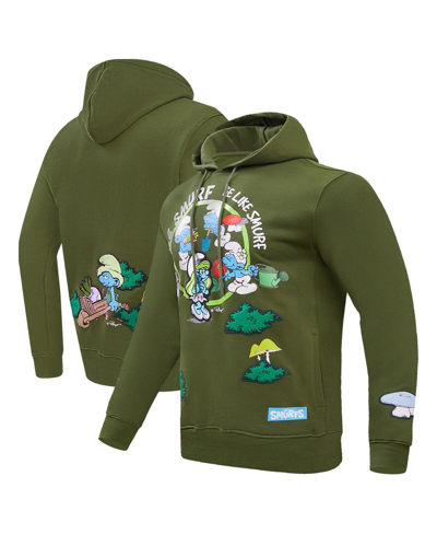 Freeze Max Men's And Women's  Green The Smurfs Be Like A Smurf Pullover Hoodie