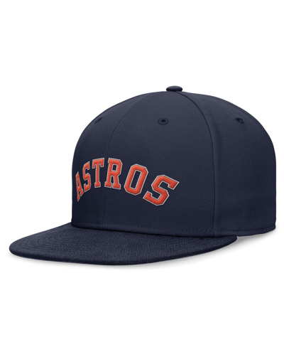 Nike Men's  Navy Houston Astros Evergreen Performance Fitted Hat