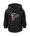 Outerstuff Toddler Boys And Girls Black Atlanta Falcons Logo Pullover Hoodie In Black