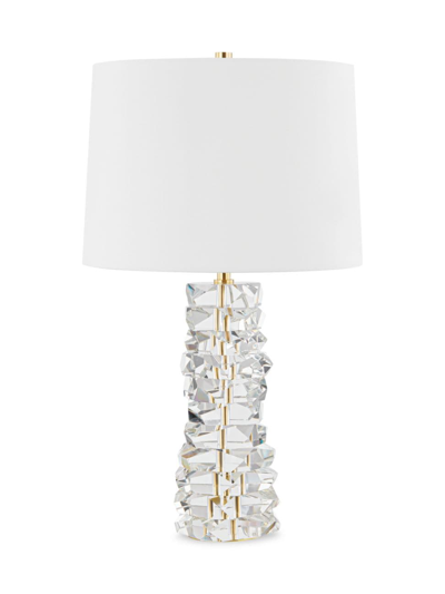 Hudson Valley Lighting Bellarie Table Lamp In Aged Brass