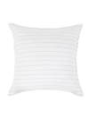 Pom Pom At Home Blake Linen Euro Sham In White Natural