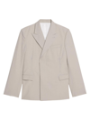 Helmut Lang Classic Single-breasted Blazer In Sand