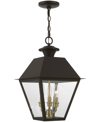 LIVEX WENTWORTH 3 LIGHT OUTDOOR LARGE PENDANT LANTERN