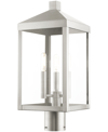 LIVEX NYACK 3 LIGHT OUTDOOR POST TOP LANTERN