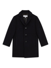 Reiss Kids' Gable Single-breasted Wool-blend Overcoat 3-9 Y In Navy
