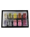 Savor Patisserie The Rainbow Box French Macarons, 10 Count Box In No Color