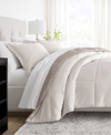 Ienjoy Home All Season Lightweight Down Alternative Reversible 2-pc. Comforter Set, Twin/twin Xl In Natural,latte
