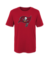 OUTERSTUFF LITTLE BOYS AND GIRLS RED TAMPA BAY BUCCANEERS PRIMARY LOGO T-SHIRT