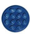Fiesta Egg Plate In Lapis
