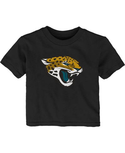 Outerstuff Baby Boys And Girls Black Jacksonville Jaguars Primary Logo T-shirt