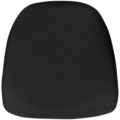 Flash Furniture Hard Black Fabric Chiavari Chair Cushion