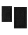 CALVIN KLEIN ESSENCE SOLID COTTON TUFTED 2-PC. BATH RUG SET