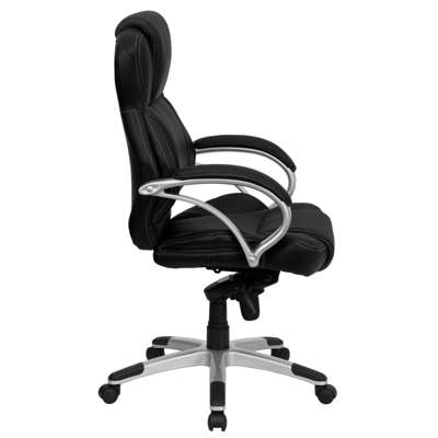 Flash Furniture High Back Black Leather Contemporary Executive Swivel Chair