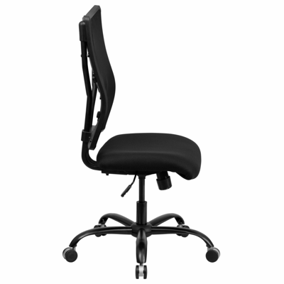 Flash Furniture Hercules Series Big & Tall 400 Lb. Rated Black Mesh Executive Swivel Chair