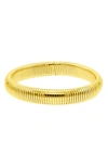 Adornia 14k Plated Stackable Bracelet In Gold
