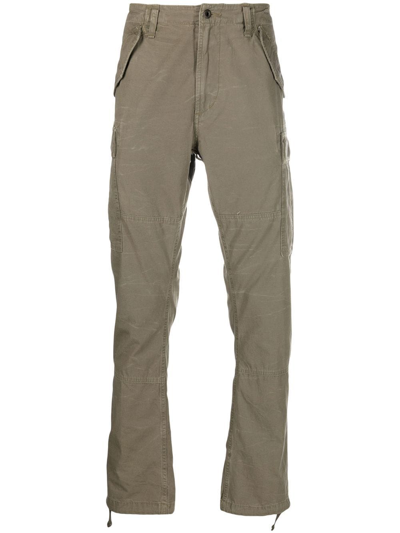 Polo Ralph Lauren Pants With Logo In Brown