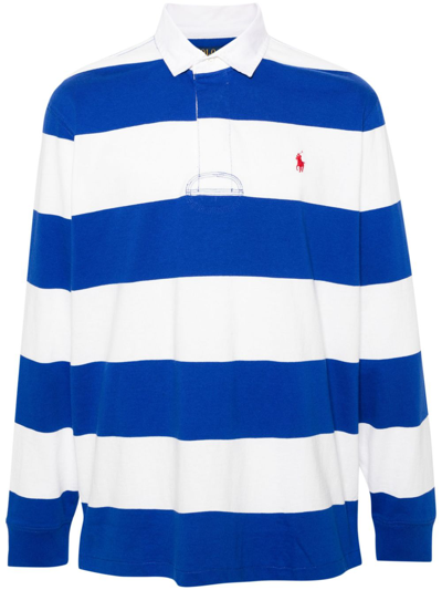 Polo Ralph Lauren Polo With Logo In Blue