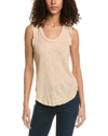 PROJECT SOCIAL T PROJECT SOCIAL T WANDERER TEXTURED SCOOP NECK TANK