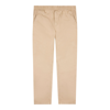 Carhartt Flint Straight Leg Twill Pants In Beige