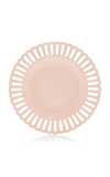 Moda Domus Balconata Creamware Soup Plate In Pink