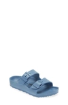 Birkenstock Boys Blue Kids Arizona Two-strap Moulded Sandals In Elemental Blue