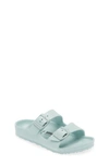 Birkenstock Arizona Waterproof Slide Sandal In Surf Green
