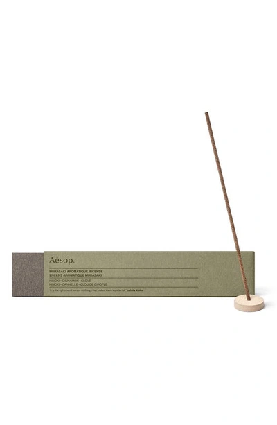 Aesop Murasaki Aromatique Incense In Green