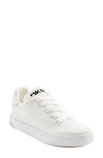 Dkny Mesh Sneaker In Bright White