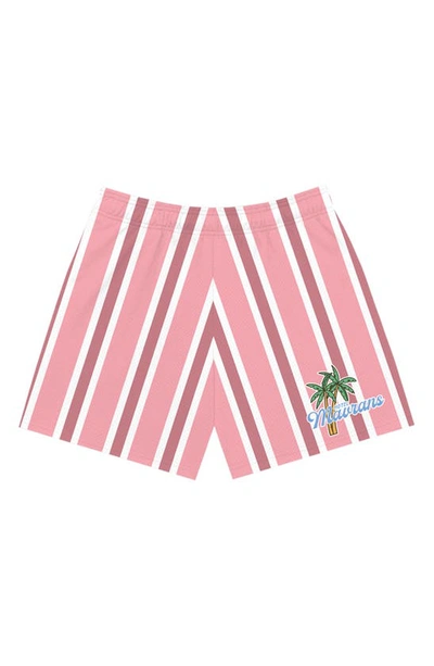 Mavrans Beverly Hills Mesh Shorts In Pink