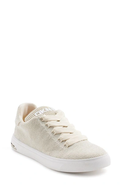 Dkny Abeni Knit Trainer In Ivory