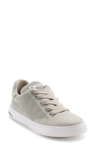 Dkny Abeni Knit Trainer In Grey