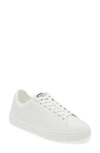 Versace Greca Responsible Faux Leather Sneakers In White