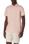 Bugatchi Uv 50 Polo In Coral