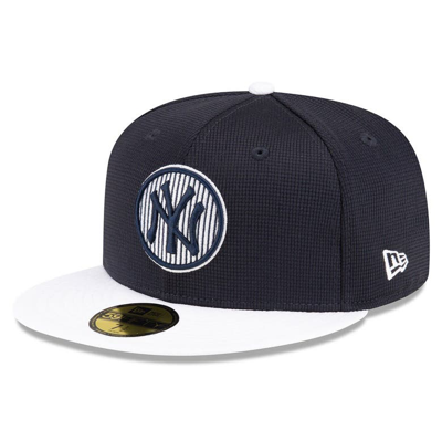 New Era Navy New York Yankees 2024 Batting Practice 59fifty Fitted Hat