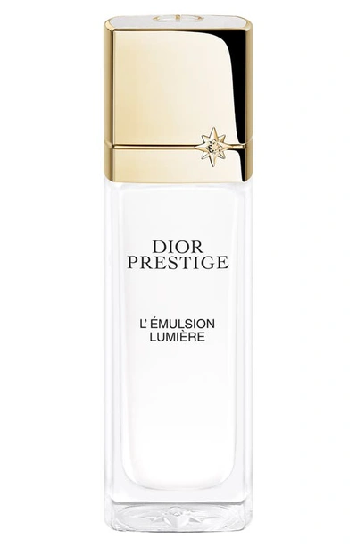 Dior Prestige L'emulsion Lumière Serum, 1.7 oz In White