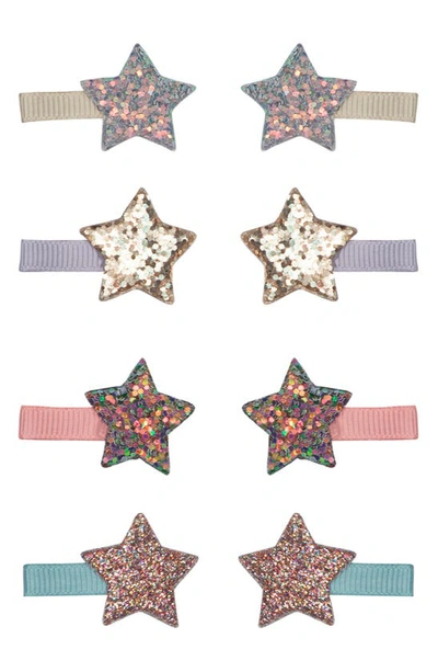 Mimi & Lula Kids' Stellar Assorted 8-pack Mini Hair Clips In Multi