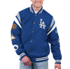 G-III SPORTS BY CARL BANKS G-III SPORTS BY CARL BANKS ROYAL LOS ANGELES DODGERS QUICK FULL-SNAP VARSITY JACKET