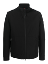 Peuterey Zip-up Bomber Jacket In Black
